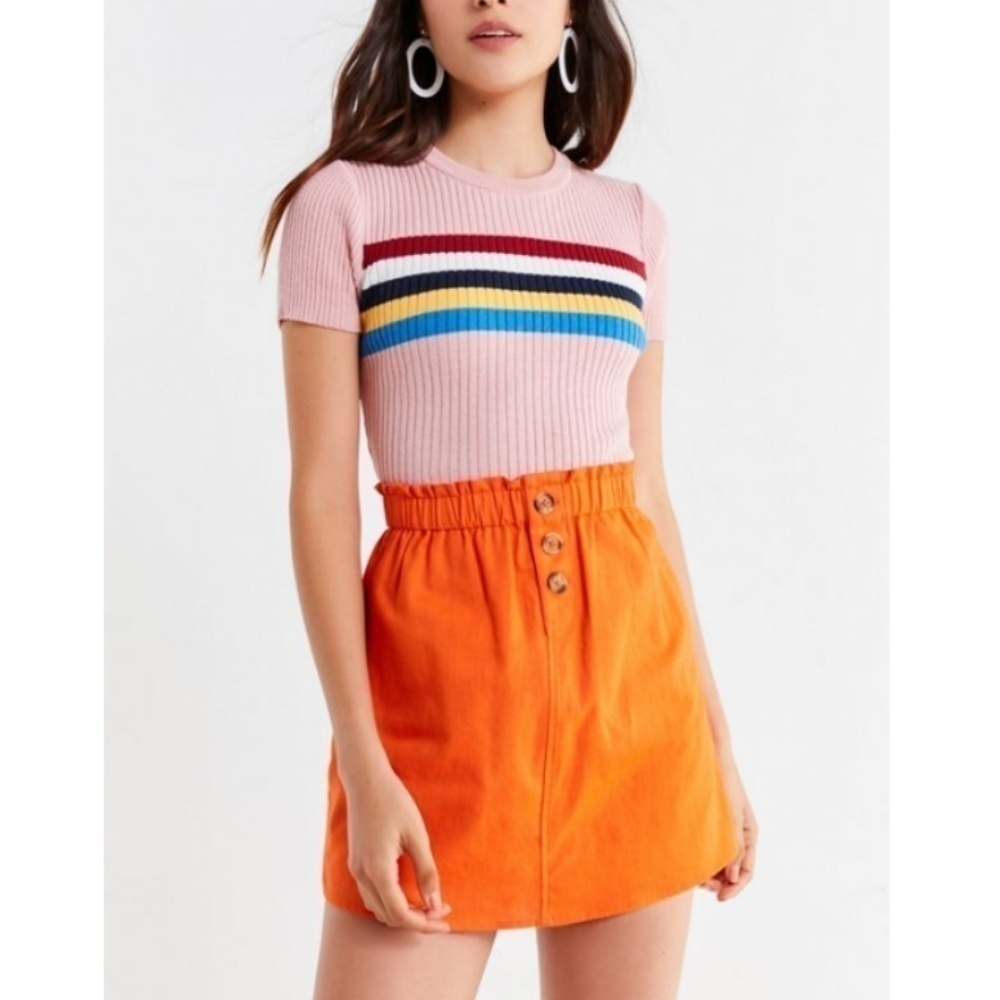 Urban Outfitters Retro Pari Paperbag Mini Skirt S